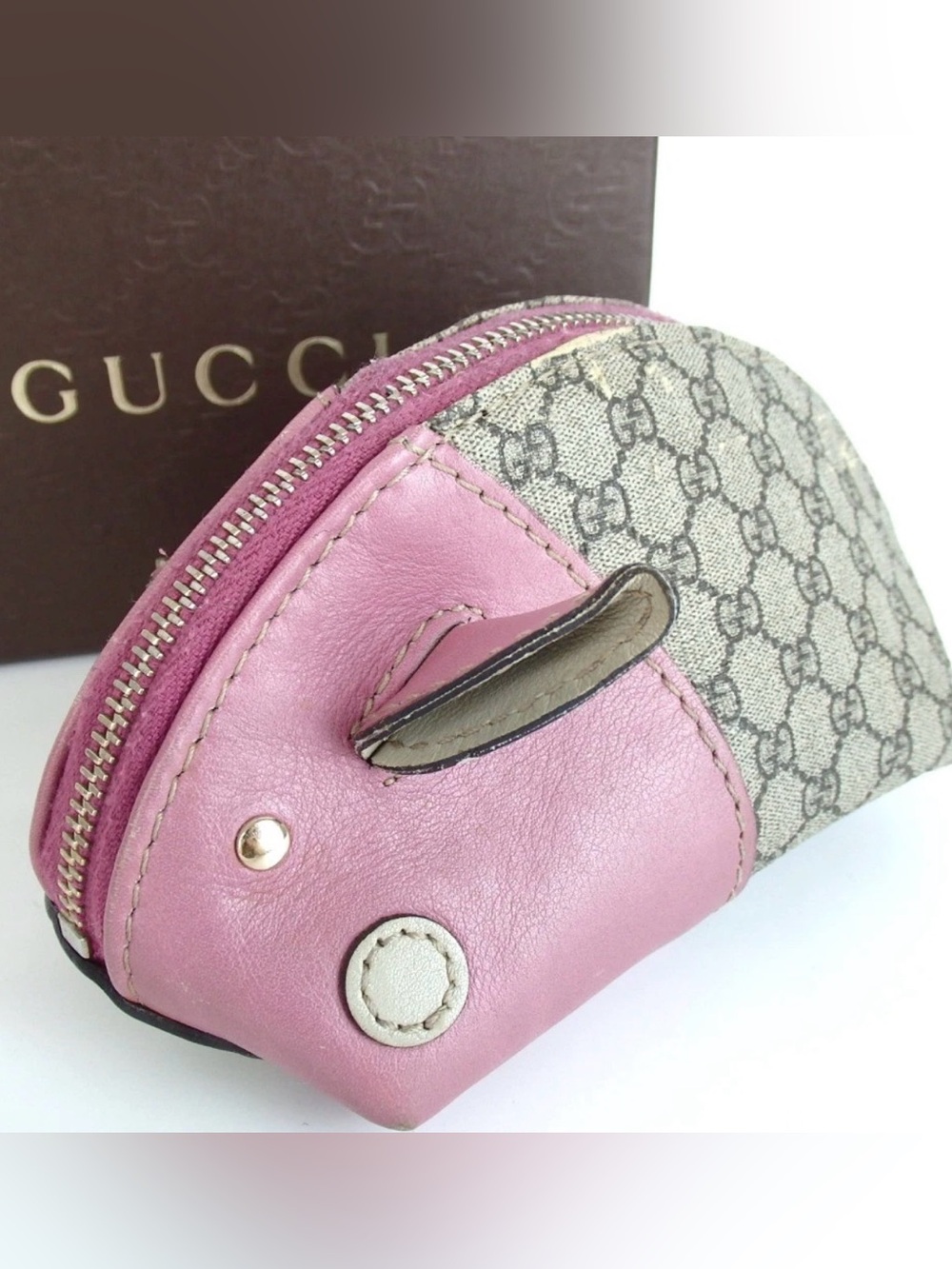 GUCCI Supreme Pig Coin Purse 😍🐷💗
